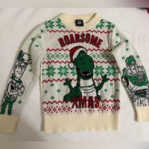Dinosaur Christmas Sweater